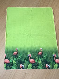 Baby deken: Flamingo 