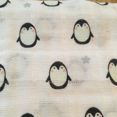 2 Tetradoeken Pinguïns/sneeuw vlokjes