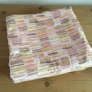 Baby dekentje Streepjes goud